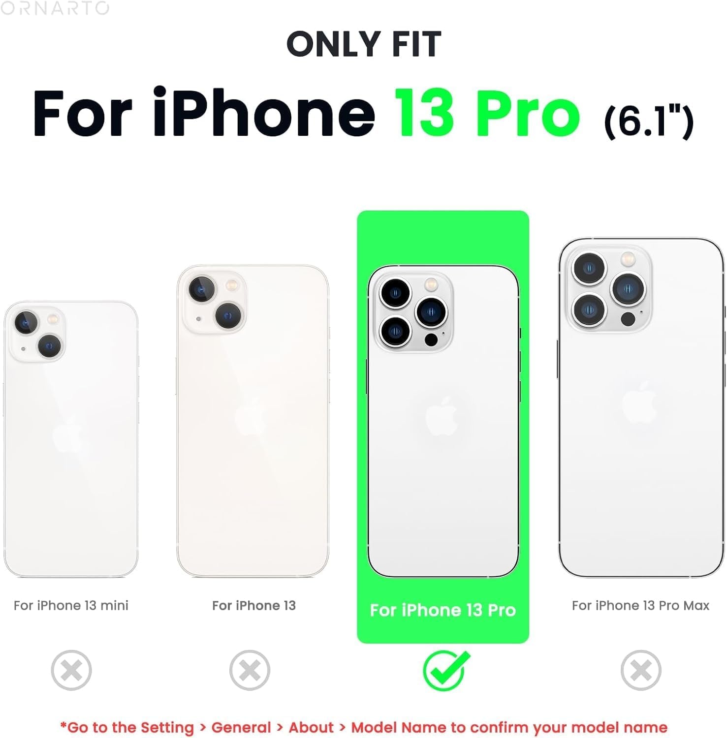 for Iphone 13 Pro Case, Slim Liquid Silicone, Chalk Pink | 3-Layer Full Coverage, Soft Gel Rubber, Non-Slip Grip, Shockproof Protective Cover, Phone Case for Iphone 13 Pro 6.1-Inch